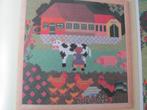 Borduurpatroon  Drieluik Boerderij en .......nr 5457, Hobby en Vrije tijd, Borduren en Borduurmachines, Verzenden, Nieuw, Handborduren