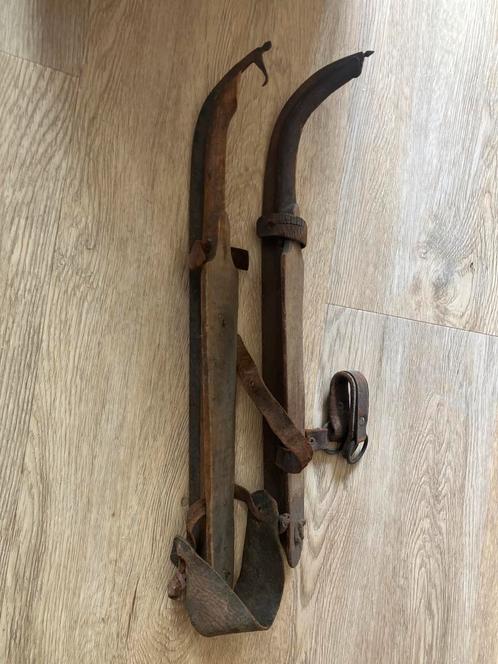 Antieke Houten Beenijzers, Antiek en Kunst, Antiek | Gereedschap en Instrumenten, Ophalen of Verzenden