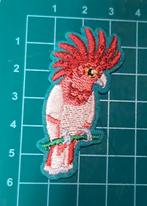 Papegaai strijkembleem nr 2 NIEUW