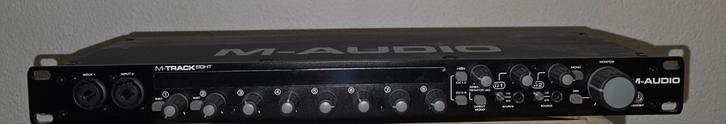 M-Audio M-Track Eight - Nieuwstaat!, Muziek en Instrumenten, Mengpanelen, Ophalen of Verzenden