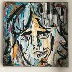 Pink Floyd ~ portret Richard Wright ~ schilderij ~ atelier, Ophalen