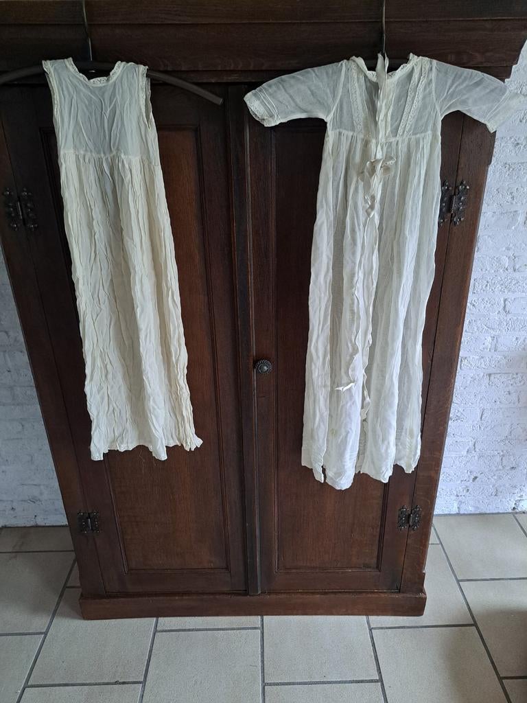 Vintage doopjurk met onderjurk, Ophalen of Verzenden