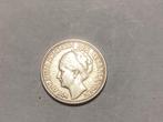 Nederland 25 cent 1928, Postzegels en Munten, Munten | Nederland, Ophalen of Verzenden, Koningin Wilhelmina, 25 cent