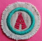scouting Vaardigheidsinsigne Verkenners KAMPEREN az lapje, Verzenden, Nieuw, Embleem, Speld of Insigne