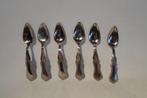 Verzilverde Theelepeltjes 6x, Ophalen of Verzenden