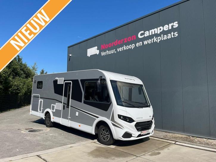 Sunlight I68 Adventure - Veel luxe, Caravans en Kamperen, Campers, Bedrijf, tot en met 2, Integraal, Sunlight, Diesel, Automaat