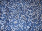 Ikea gordijnstof, Huis en Inrichting, Nieuw, 150 tot 200 cm, Blauw, Neutrale blauwe kleur en bescheiden patroon.