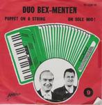Single : Duo Bex-Menten– Puppet On A String / Oh Sole Mio !, Cd's en Dvd's, Ophalen of Verzenden, Gebruikt, Overige formaten, Levenslied of Smartlap