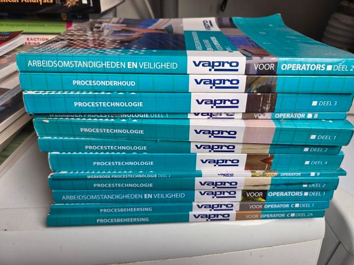 Schoolboeken Vapro & Chemische Technologie - ZGAN, Boeken, Studieboeken en Cursussen, Ophalen of Verzenden