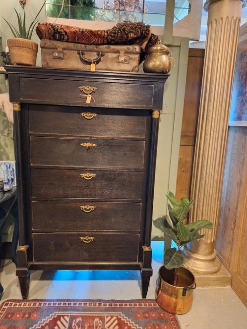 Antieke ladekast /chiffoniere, Antiek en Kunst, Antiek | Meubels | Kasten, Ophalen