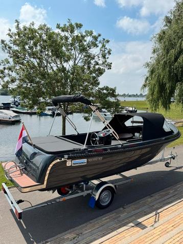 Maassloep 590 honda 20pk NIEUW antraciet! Direct leverbaar! beschikbaar voor biedingen