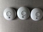 3 Rookmelders met batterijen tientje, Detector, Sensor of Melder, Nieuw, Ophalen of Verzenden, Rook