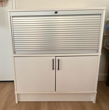 Ikea kast - met roldeur (Ikea cabinet - with rolling door) beschikbaar voor biedingen