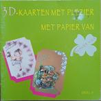 3D-kaarten met plezier met papier van klaver vier - Deel 5, Ophalen of Verzenden, Zo goed als nieuw, Scrapbooking en Knutselen