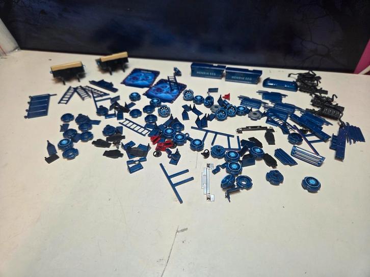 Tekno onderdelen, Hobby en Vrije tijd, Modelauto's | 1:50, Zo goed als nieuw, Bus of Vrachtwagen, Tekno, Ophalen of Verzenden