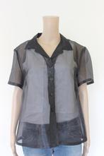 Nienhaus & Lotz zwarte doorschijnende blouse maat 44, ., Zwart, Maat 42/44 (L), Ophalen of Verzenden