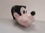 Goofy 3D hoofd mok keramiek Applause vintage jaren 80, Ophalen of Verzenden, Goofy of Pluto, Zo goed als nieuw, Servies