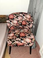 Bloemen fauteuil te koop, Huis en Inrichting, Fauteuils, Ophalen, Zo goed als nieuw