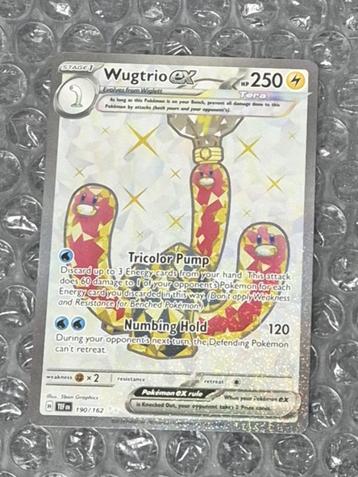 Wugtrio ex 190/162 Temporal Forces Scarlet & Violet Pokemon beschikbaar voor biedingen
