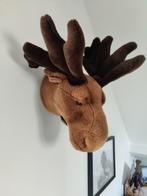 Dierenkop eland wanddecoratie, Ophalen of Verzenden, Zo goed als nieuw