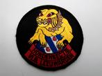 Patch RNLAF Hondensectie Vliegbasis Leeuwarden, Verzamelen, Verzenden, Luchtmacht, Nederland, Embleem of Badge
