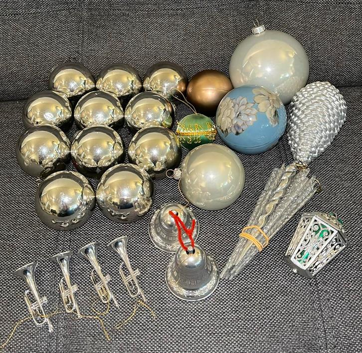 Kerstdecoratie van plastic - voor chocoladereep, Diversen, Kerst, Gebruikt, Ophalen of Verzenden