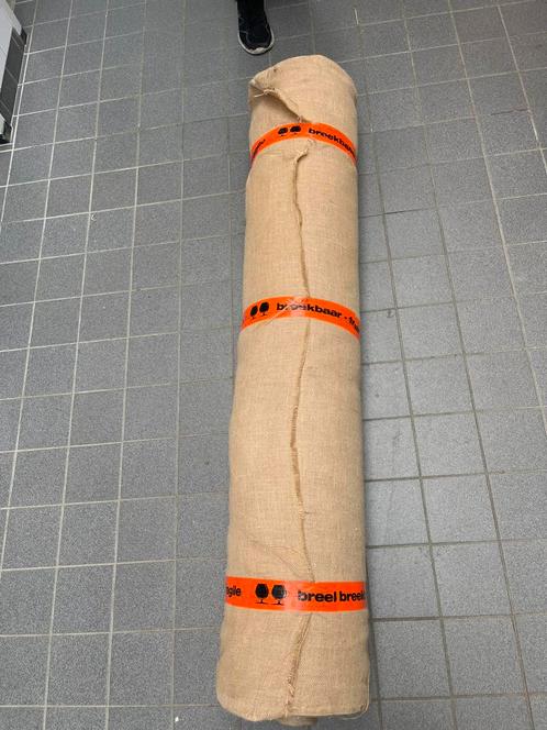 Jute op rol, Doe-het-zelf en Verbouw, Zeil en Folie, Zo goed als nieuw, Folie, 15 m² of meer, Ophalen of Verzenden