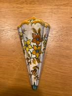 wandvaasje gouda plateel jugendstil/ art nouveau, Ophalen of Verzenden