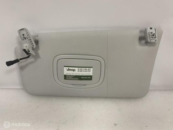 Zonneklep Links Jeep Renegade ORIGINEEL 735599276, Auto-onderdelen, Interieur en Bekleding, Jeep, Gebruikt, Ophalen of Verzenden