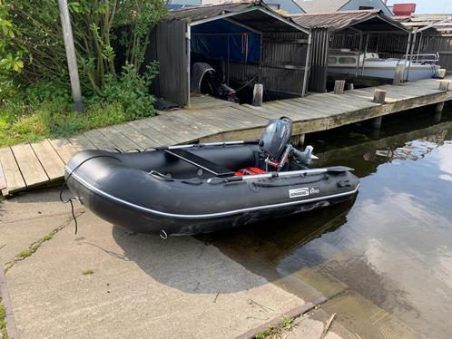 Nimarine Rhino MX290 + 4 pk Yamaha 4 takt kortstaart, Watersport en Boten, Rubberboten, Zo goed als nieuw, Yam, Minder dan 70 pk