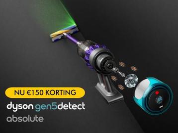 Dyson Gen5detect Absolute €150,00 kortingsvoucher beschikbaar voor biedingen