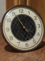 OUDE TAFELKLOK ( GEBRÜDER HAUSER?) WERKT PERFECT  .I.Z.G.S, Ophalen of Verzenden