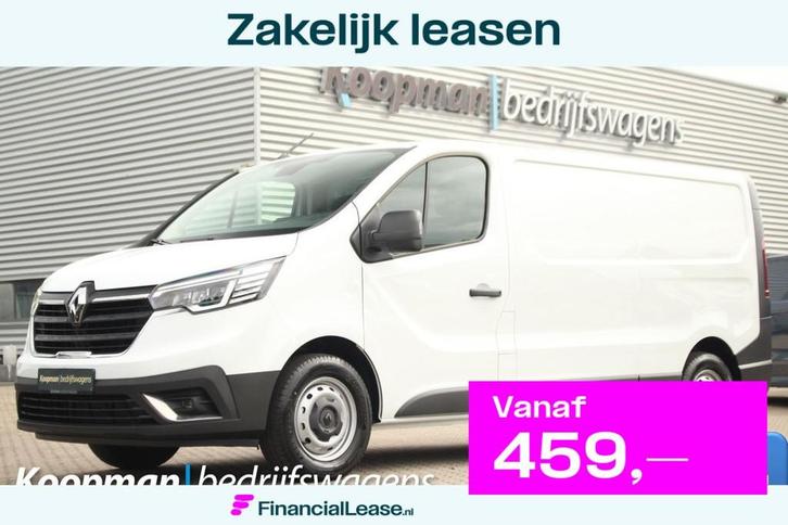 Renault Trafic 2.0 Blue dCi 136pk T30 L2H1 | Cruise | Carpla, Auto's, Bestelauto's, Bedrijf, Lease, Financial lease, ABS, Airconditioning