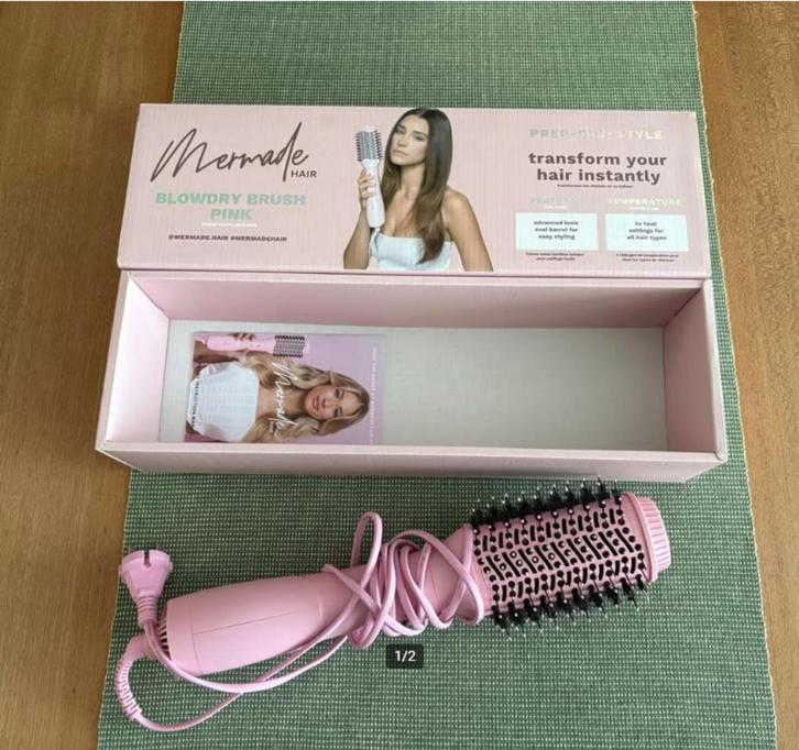 Mermade Hair Blow-Dry Brush, Witgoed en Apparatuur, Persoonlijke-verzorgingsapparatuur, Zo goed als nieuw, Haarverzorging, Ophalen
