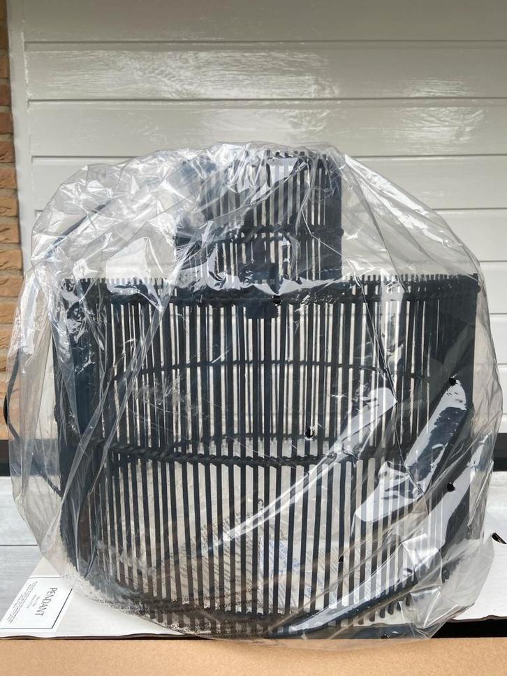 H&M Home Pendant bamboo Hanglamp, Huis en Inrichting, Lampen | Hanglampen, Minder dan 50 cm, Metaal, Stof, Ophalen of Verzenden