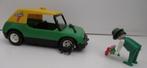 vintage playmobil - Boswachter met Jeep, Ophalen of Verzenden, Gebruikt, Los playmobil