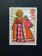 Engeland U.K. kerstmis 1972 gestempeld, Ophalen of Verzenden, Gestempeld