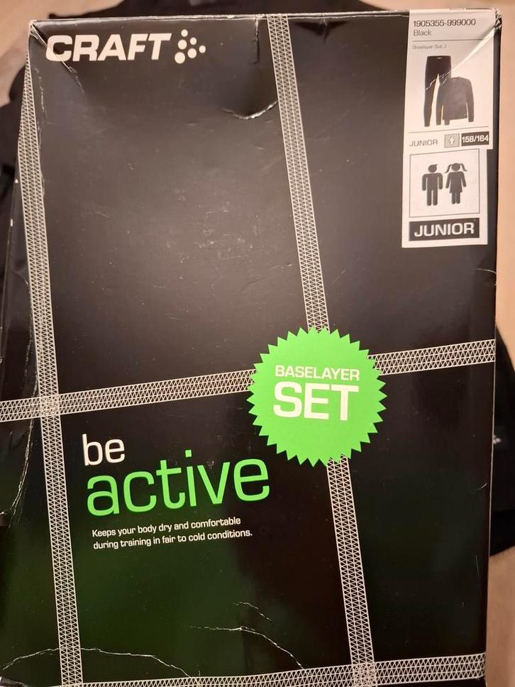 Craft Thermo Onderkleding Set - Maat 158/164, Kinderen en Baby's, Kinderkleding | Maat 158, Zo goed als nieuw, Jongen of Meisje