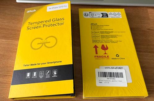 Tempered glass | Screen Protecter | Iphone 12 / 12 Pro, Telecommunicatie, Mobiele telefoons | Hoesjes en Frontjes | Apple iPhone