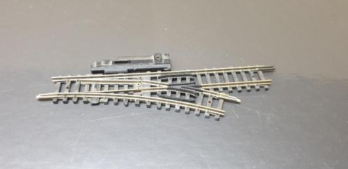 ROCO 2418 handwissel rechts 15gr (9470), Hobby en Vrije tijd, Modeltreinen | N-Spoor, Gebruikt, Rails, Gelijkstroom, Roco, Ophalen of Verzenden