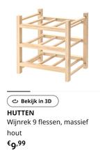 Ikea Hutten wijnrek, Zo goed als nieuw, Ophalen