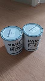 LAB Paint wallpaint Intensive Moss 2x 1 liter, Doe-het-zelf en Verbouw, Verf, Beits en Lak, Minder dan 5 liter, Ophalen of Verzenden