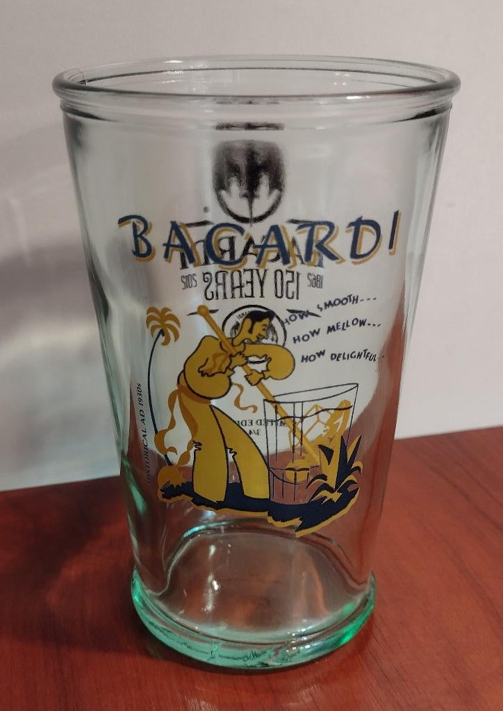 Bacardi Mojito Glas 150 Jaar van 2012. (H), Ophalen of Verzenden, Zo goed als nieuw, Gebruiksvoorwerp