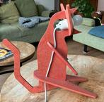 Lamp kat, Ophalen of Verzenden, Gebruikt, Hout, Minder dan 50 cm