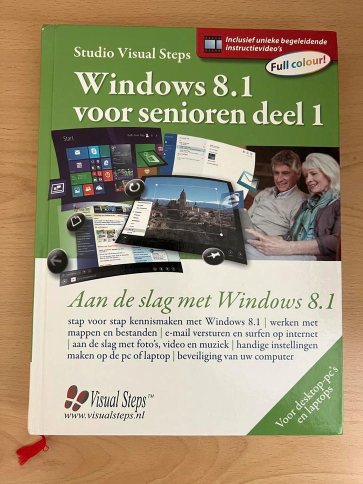 Boek Jolanda Ligthart - Windows 8.1 voor senioren deel 1, Boeken, Informatica en Computer, Zo goed als nieuw, Ophalen of Verzenden