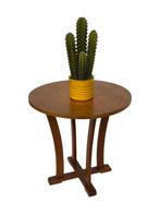 Art Deco bijzettafel eiken jaren 50 design minimalisch, Art Deco, Gebruikt, Art Deco, Art Deco
