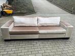 Luxury Design bank 4 zits, champagne, velours, 280 cm, nieuw, Huis en Inrichting, Banken | Bankstellen, 100 tot 125 cm, Nieuw