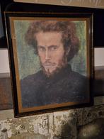 JAN TOOROP PORTRET VAN WILLIAN DE NUNCQUES KATWIJK 1891, Antiek en Kunst, Ophalen of Verzenden