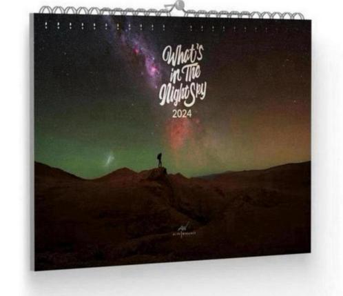 What's in the night sky 2024 foto kalender Alyn Wallace NEW, Diversen, Kalenders, Nieuw, Maandkalender, Ophalen of Verzenden