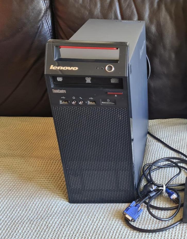 LENOVO ThinkCentre Edge E73 desktop = defect, Computers en Software, Desktop Pc's, Gebruikt, Onbekend, HDD, 4 GB, Ophalen of Verzenden